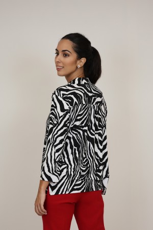 The New | Camisa Estampada de Mujer | M47 Modas Benidorm