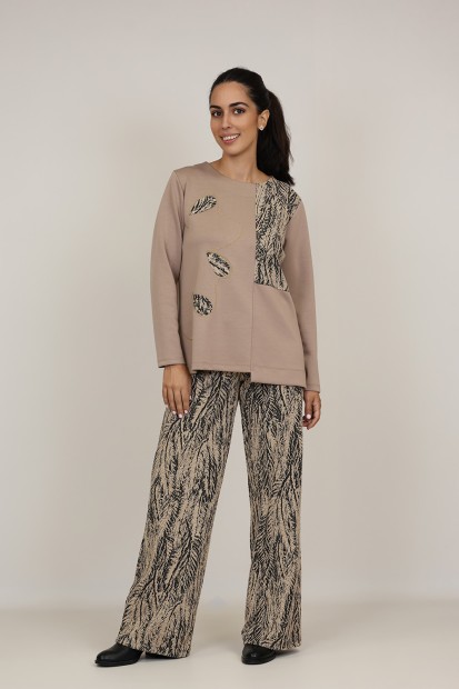 Wales Jacuard Long Cardigan| M47 Modas Benidorm