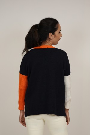 Multicolored Knit Jersey| M47 Modas Benidorm