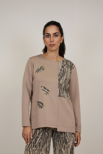 Wales Jacuard Long Cardigan| M47 Modas Benidorm