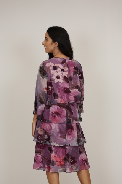 Long Midi Layers Dress | M47 Modas Benidorm