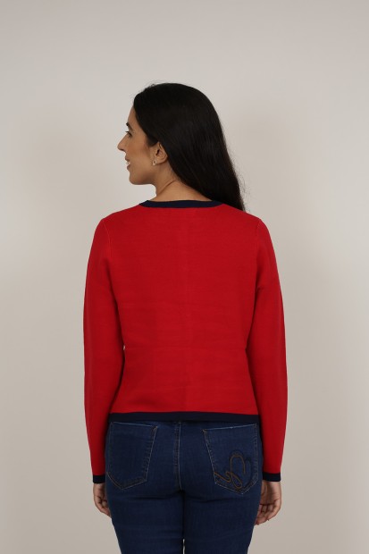 Chanel cut knitted Cardigan| M47 Modas Benidorm
