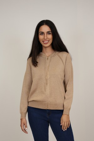 Studs Viscose Knit Jacket| M47 Modas Benidorm
