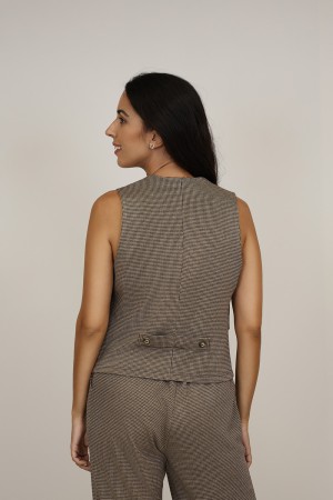 Blue Jeans Leatherette Details| M47 Modas Benidorm