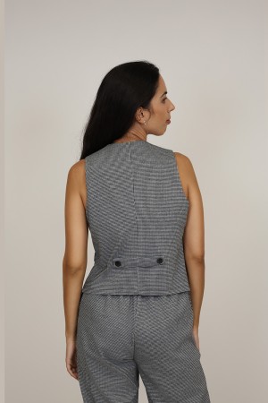 Blue Jeans Leatherette Details| M47 Modas Benidorm