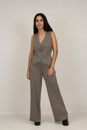 Pantalones de Mujer| Pantalon Palazzo Animal Print | M47 Modas Benidorm