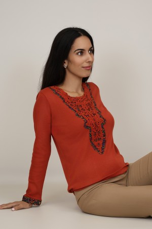 Romantic Style Shirt| M47 Modas Benidor