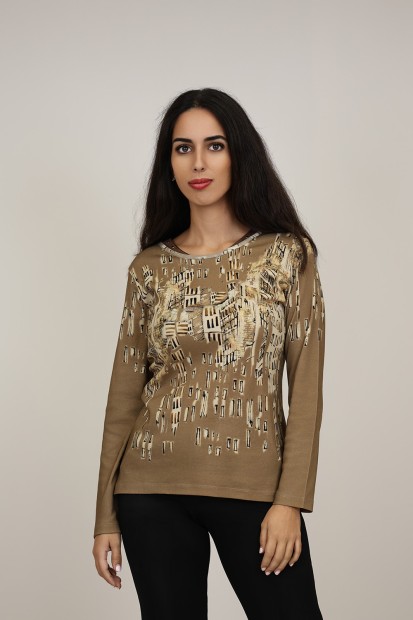 Organic Cotton Printed T-shirt| M47 Modas Benidorm