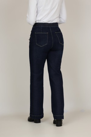 Blue Jeans Leatherette Details| M47 Modas Benidorm