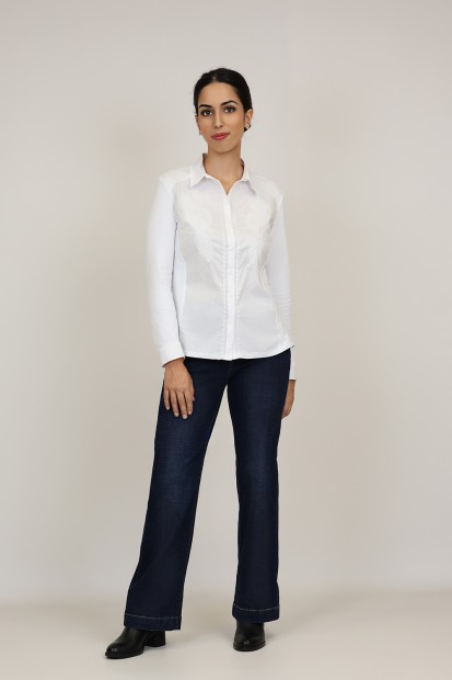 Blue Jeans Leatherette Details| M47 Modas Benidorm