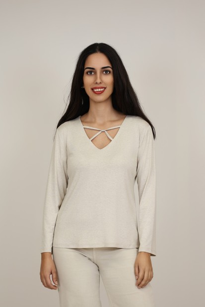 Camisetas de Punto de Mujerr| Camiseta Jacuard|  M47 modas Benidorm