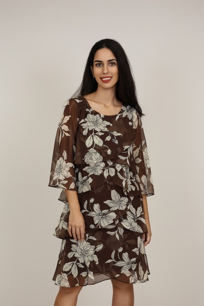 Long Midi Layers Dress | M47 Modas Benidorm