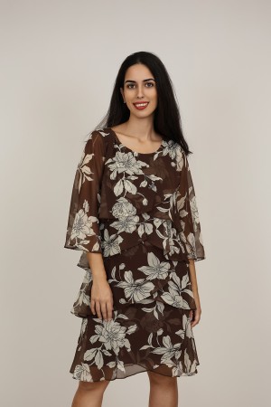 Long Midi Layers Dress | M47 Modas Benidorm