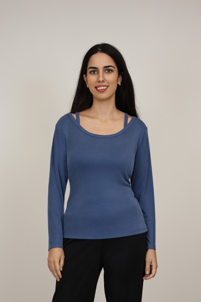 Camisetas de Punto de Mujer | Camiseta Estampada|  M47 modas Benidorm