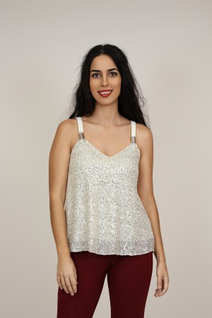 Camisetas y Tops de Fiesta| Top Lentejuelas| M47 Modas Benidorm