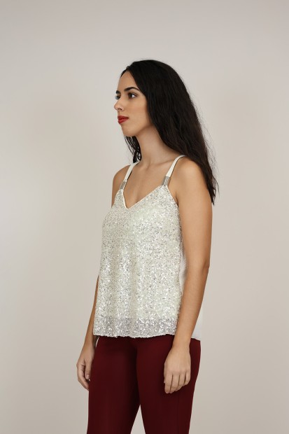 Positional Print Jeans Twinset| M47 Modas Benidorm