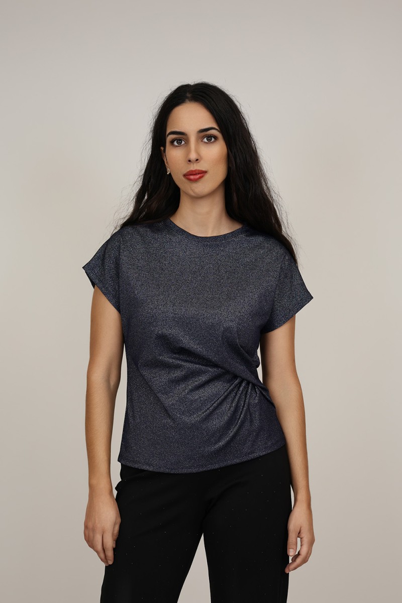 Camisetas y Tops de Fiesta| Top Metalizado| M47 Modas Benidorm