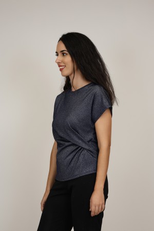 Camisetas y Tops de Fiesta| Top Metalizado| M47 Modas Benidorm