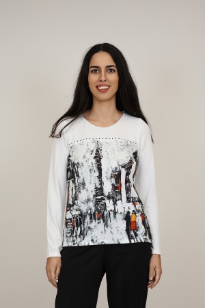 Camiseta de Mujer| Camiseta Algodón Orgánico| M47 Modas Benidorm