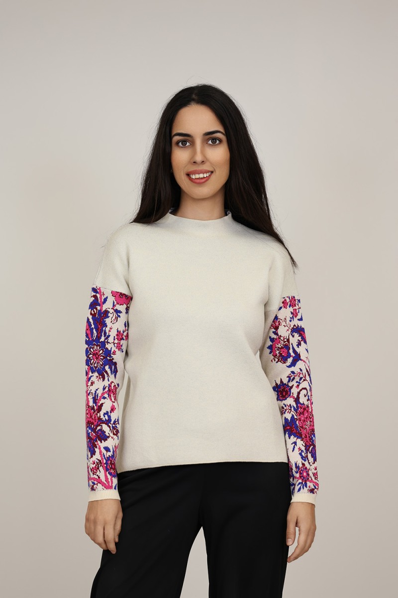 Multicolored Knit Jersey| M47 Modas Benidorm