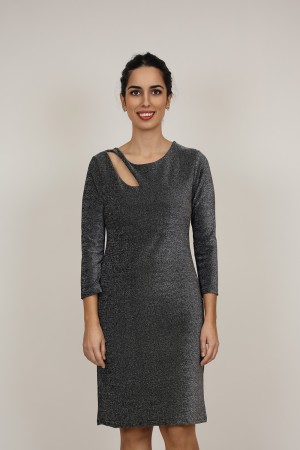 Vestidos de Fiesta| Vestido Maxi Metalizado| M47 Modas Benidorm