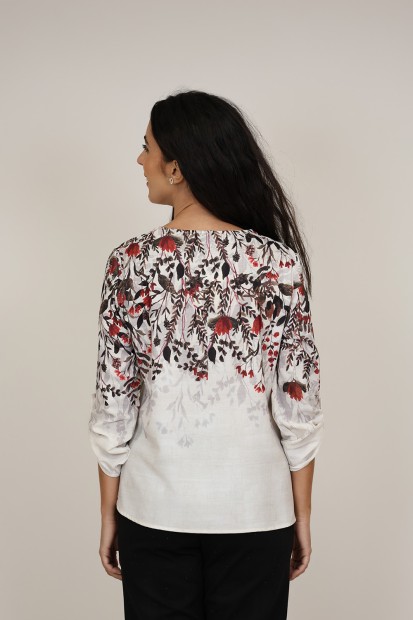 Blouse Paisley Print| M47 Modas Benidorm