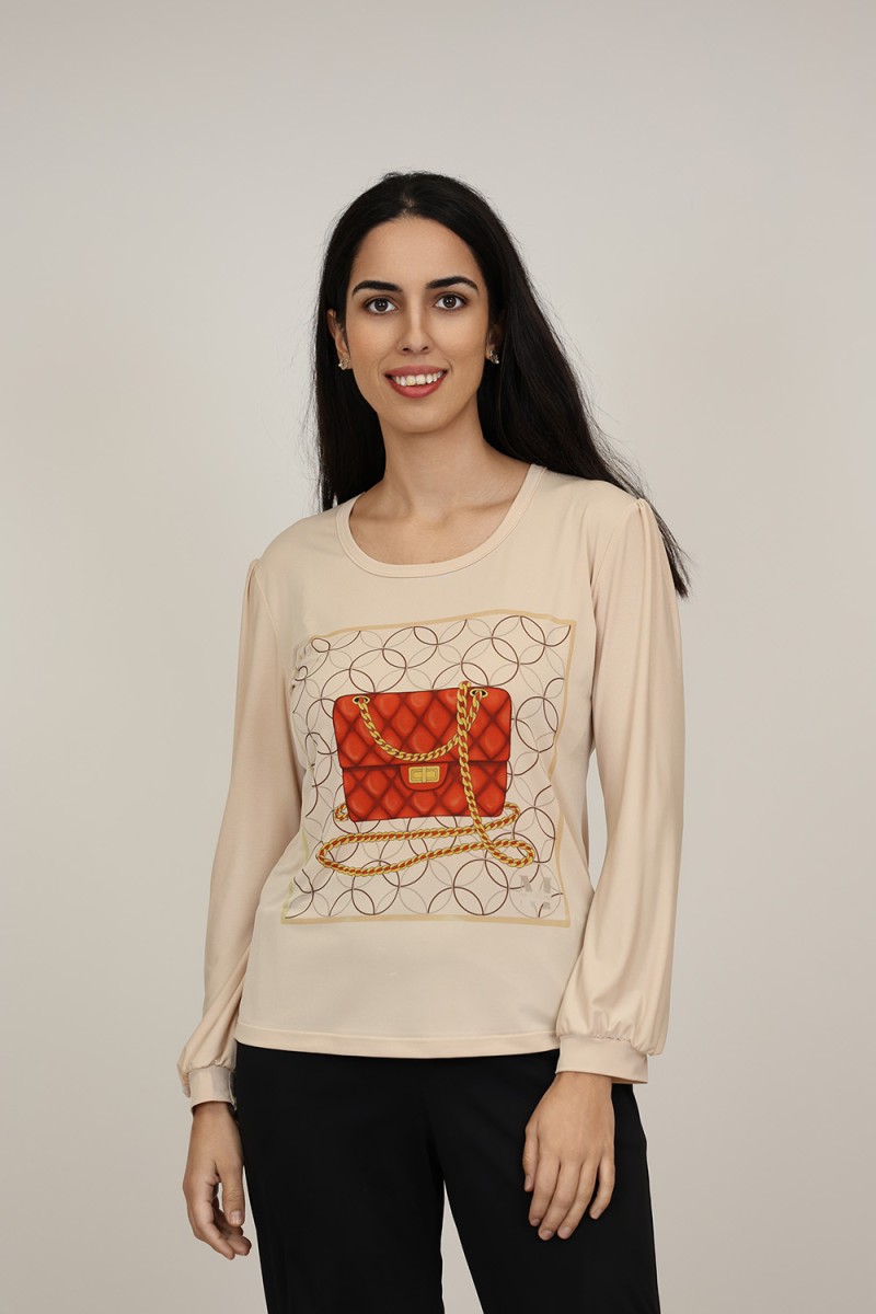 Camisetas de Punto de Mujer | Camiseta Estampada|  M47 modas Benidorm