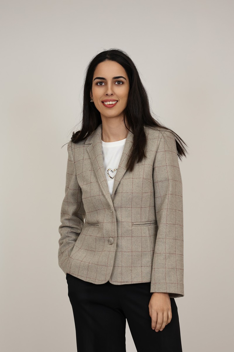 Blazer  Martina 51104 Tartán