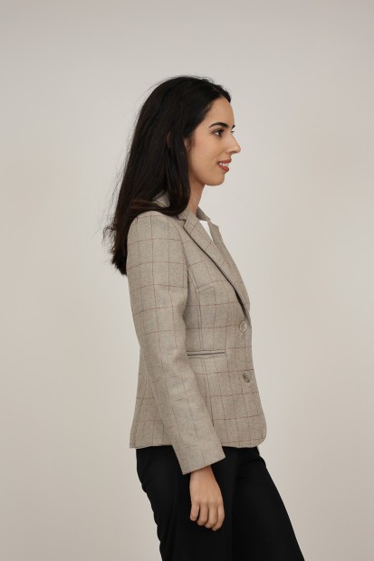 Blazers y Americanas de Mujer | Blazer Cuadros | M47 Modas Benidorm