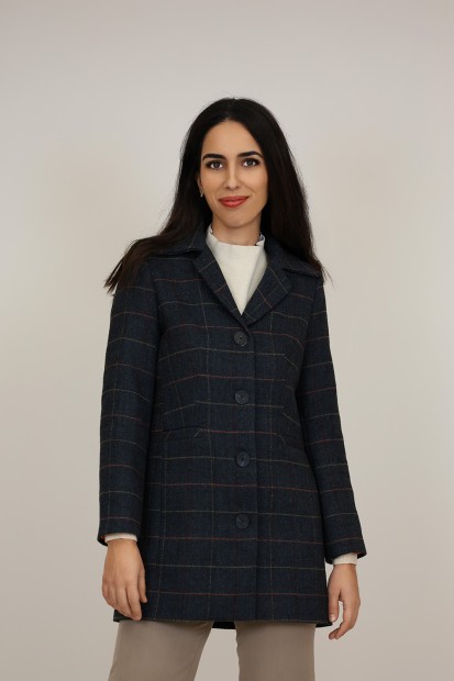 Abrigo Corto de Mujer| Abrigo tweed| M47 Modas Benidorm