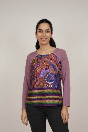 Organic Cotton Printed T-shirt| M47 Modas Benidorm