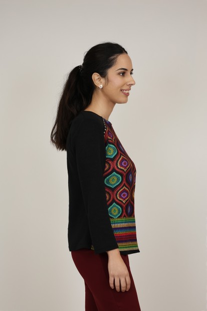 Organic Cotton Printed T-shirt| M47 Modas Benidorm