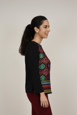 Organic Cotton Printed T-shirt| M47 Modas Benidorm