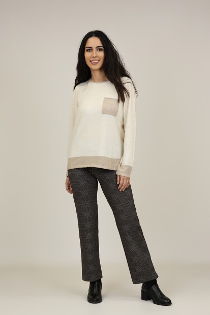 Pantalones de Mujer| Pantalon Tiro Alto| M47 Modas Benidorm