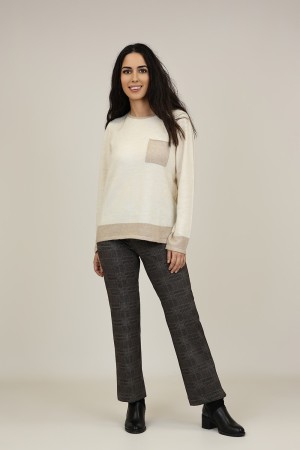 Blue Jeans Leatherette Details| M47 Modas Benidorm