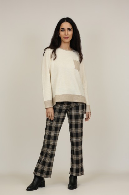 Pantalones de Mujer| Pantalon Tiro Alto| M47 Modas Benidorm