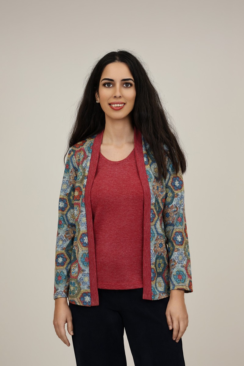 Positional Print Jeans Twinset| M47 Modas Benidorm