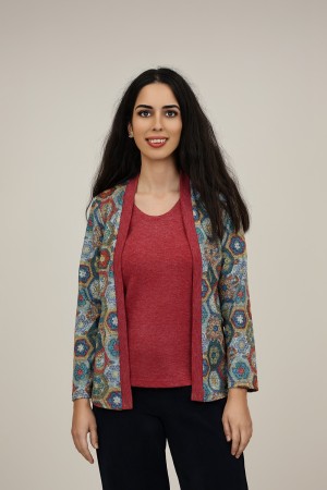 Positional Print Jeans Twinset| M47 Modas Benidorm