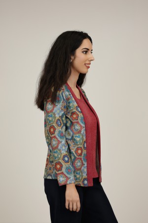 Positional Print Jeans Twinset| M47 Modas Benidorm