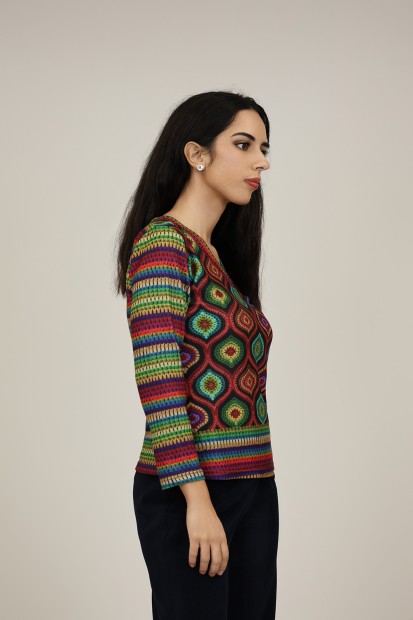 Organic Cotton Printed T-shirt| M47 Modas Benidorm