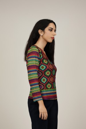 Organic Cotton Printed T-shirt| M47 Modas Benidorm