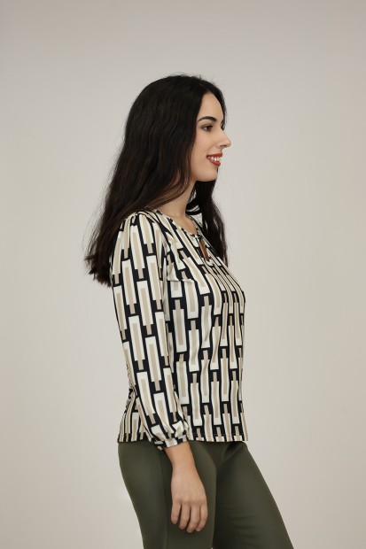 Positional Print Jeans Twinset| M47 Modas Benidorm