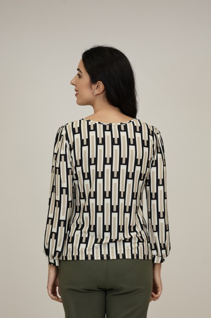 Positional Print Jeans Twinset| M47 Modas Benidorm