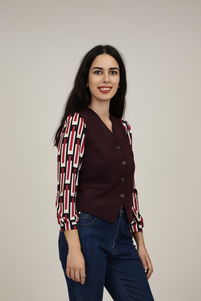 Blue Jeans Leatherette Details| M47 Modas Benidorm