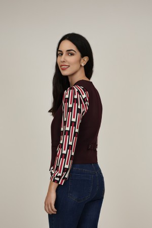 Blue Jeans Leatherette Details| M47 Modas Benidorm