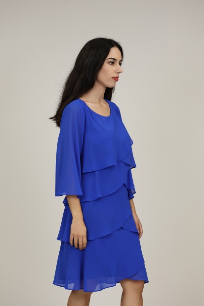 Long Midi Layers Dress | M47 Modas Benidorm