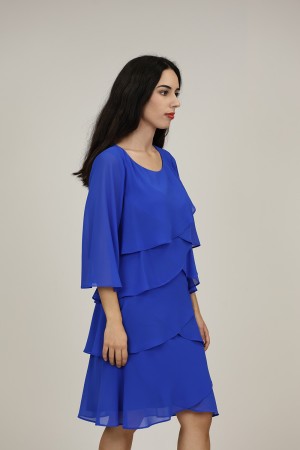 Long Midi Layers Dress | M47 Modas Benidorm