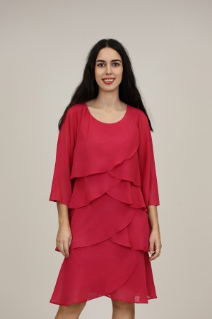 Long Midi Layers Dress | M47 Modas Benidorm