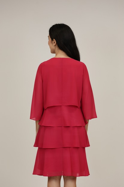 Long Midi Layers Dress | M47 Modas Benidorm