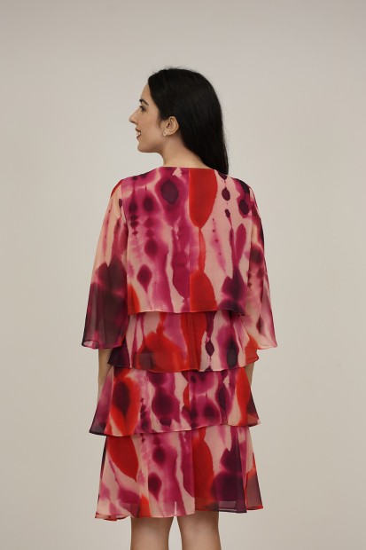 Long Midi Layers Dress | M47 Modas Benidorm